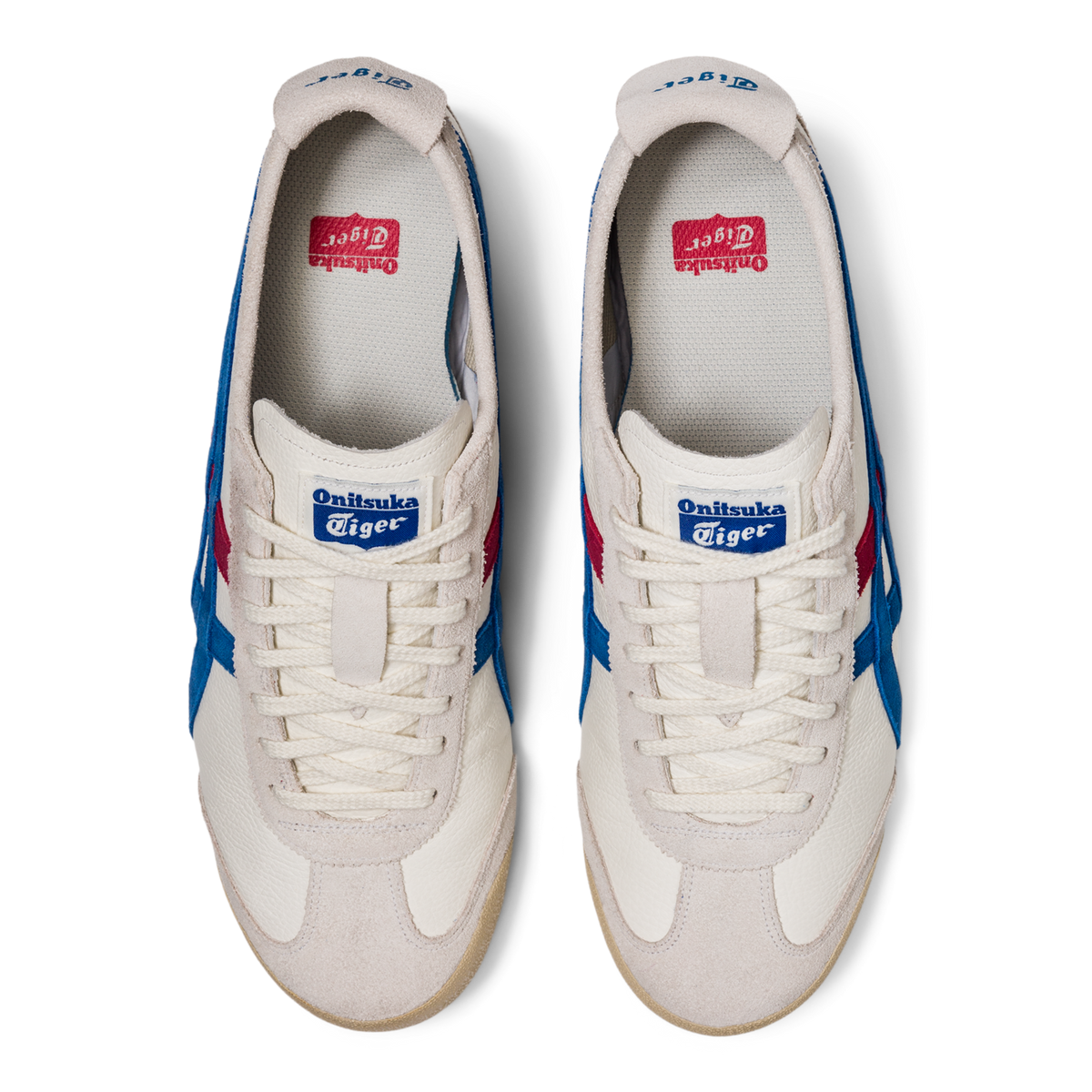 Onitsuka Tiger Mexico 66 Vintage White Directoire Blue Red | 1183B391-100