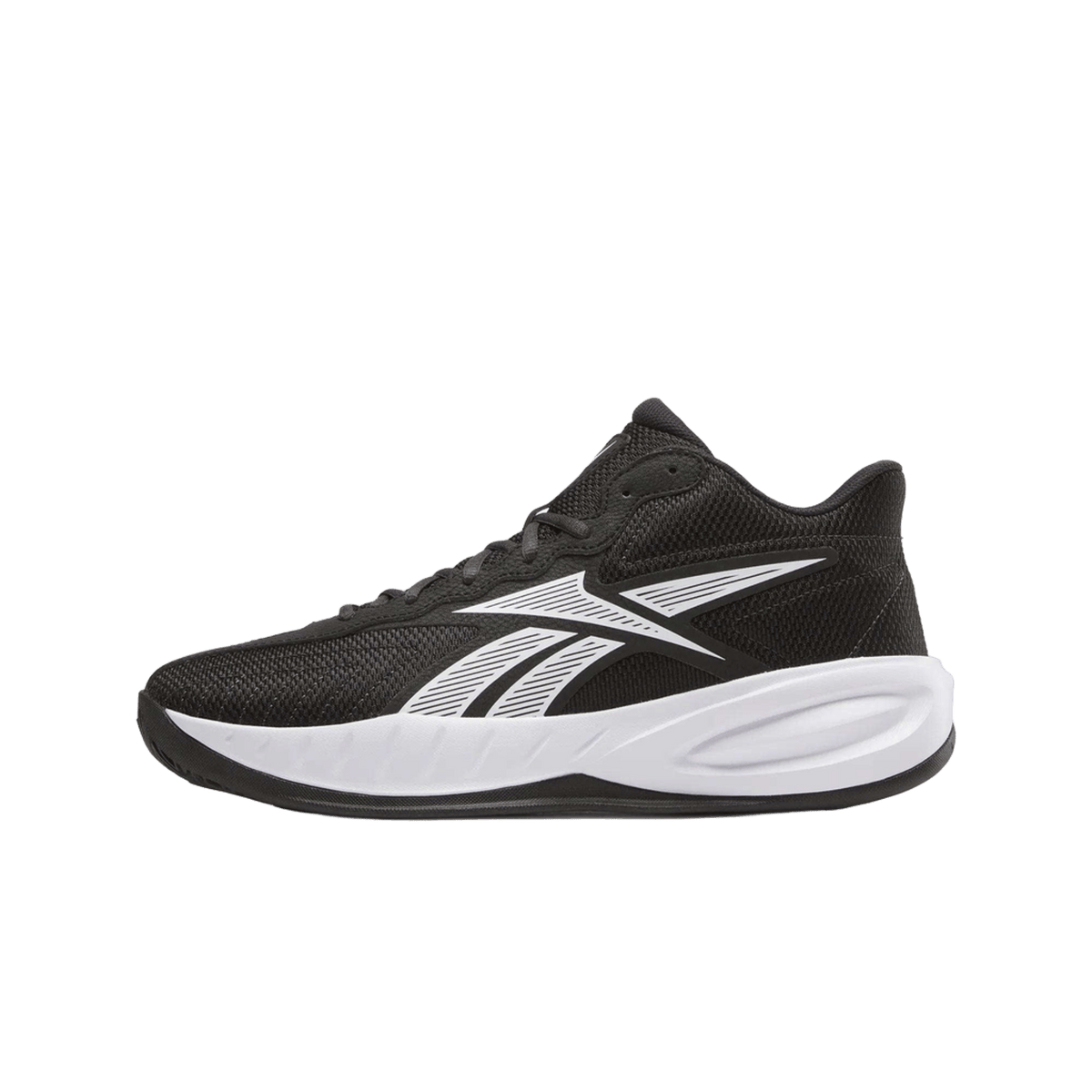 Reebok Press Core Black White Washed Black