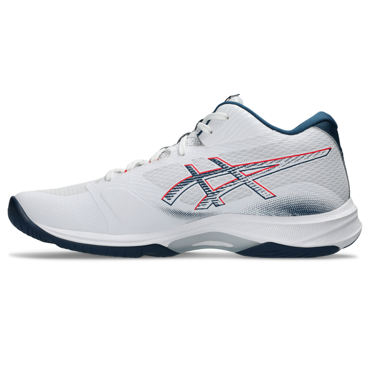 ASICS Netburner Ballistic FF MT 4 White Mako Blue