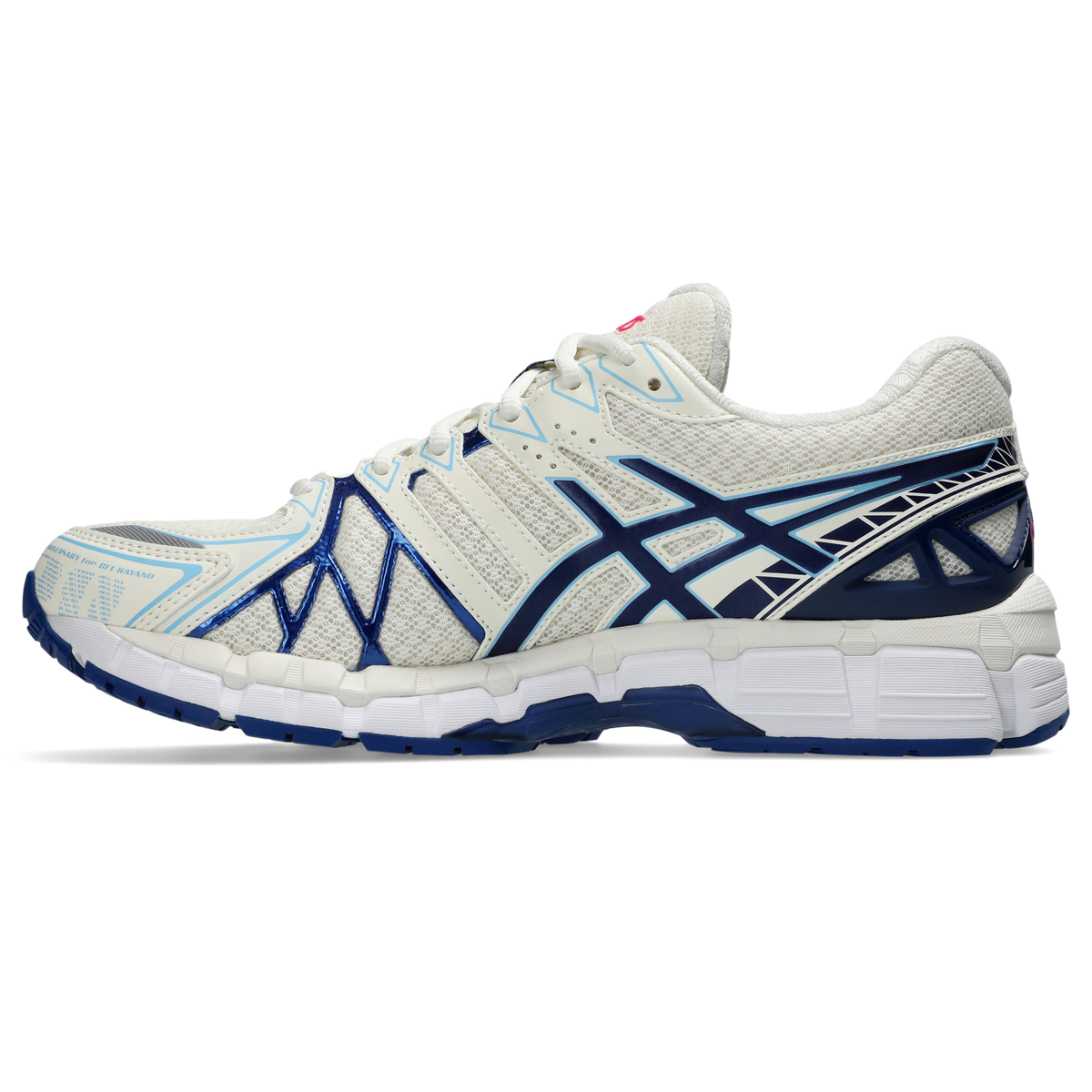 ASICS Gel-Kayano 20 Cream Blue Red