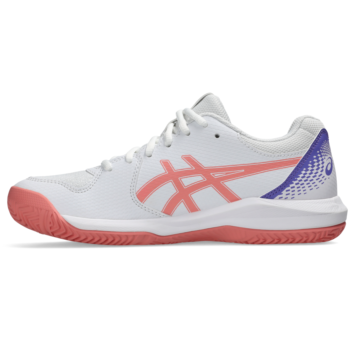 ASICS Gel-Dedicate 8 Padel White Guava (Women's)