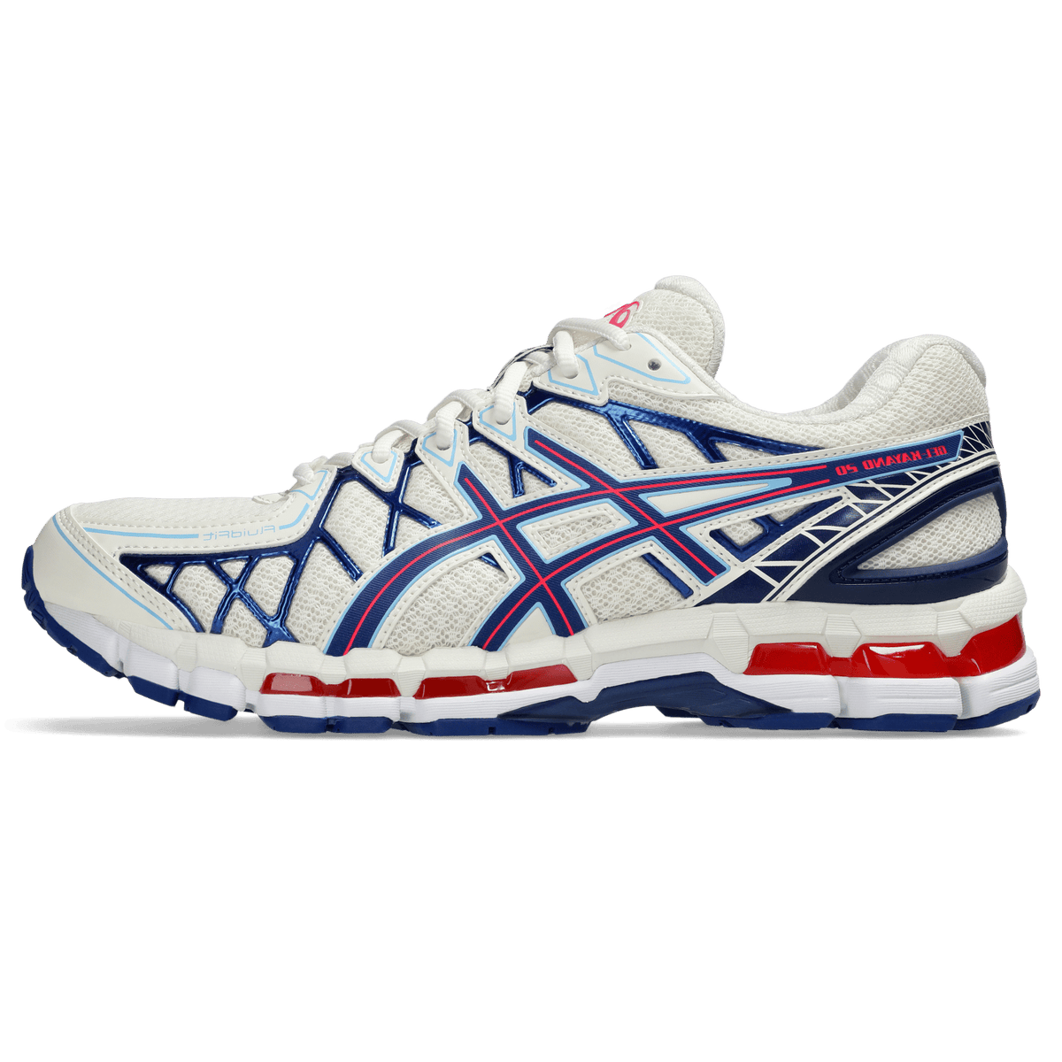ASICS Gel-Kayano 20 Cream Blue Red