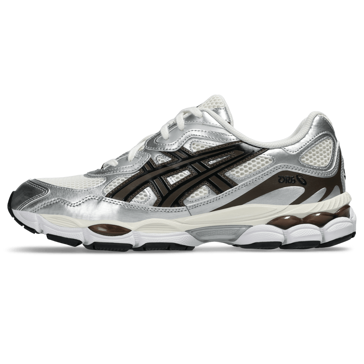 ASICS Gel-NYC White Brown Silver