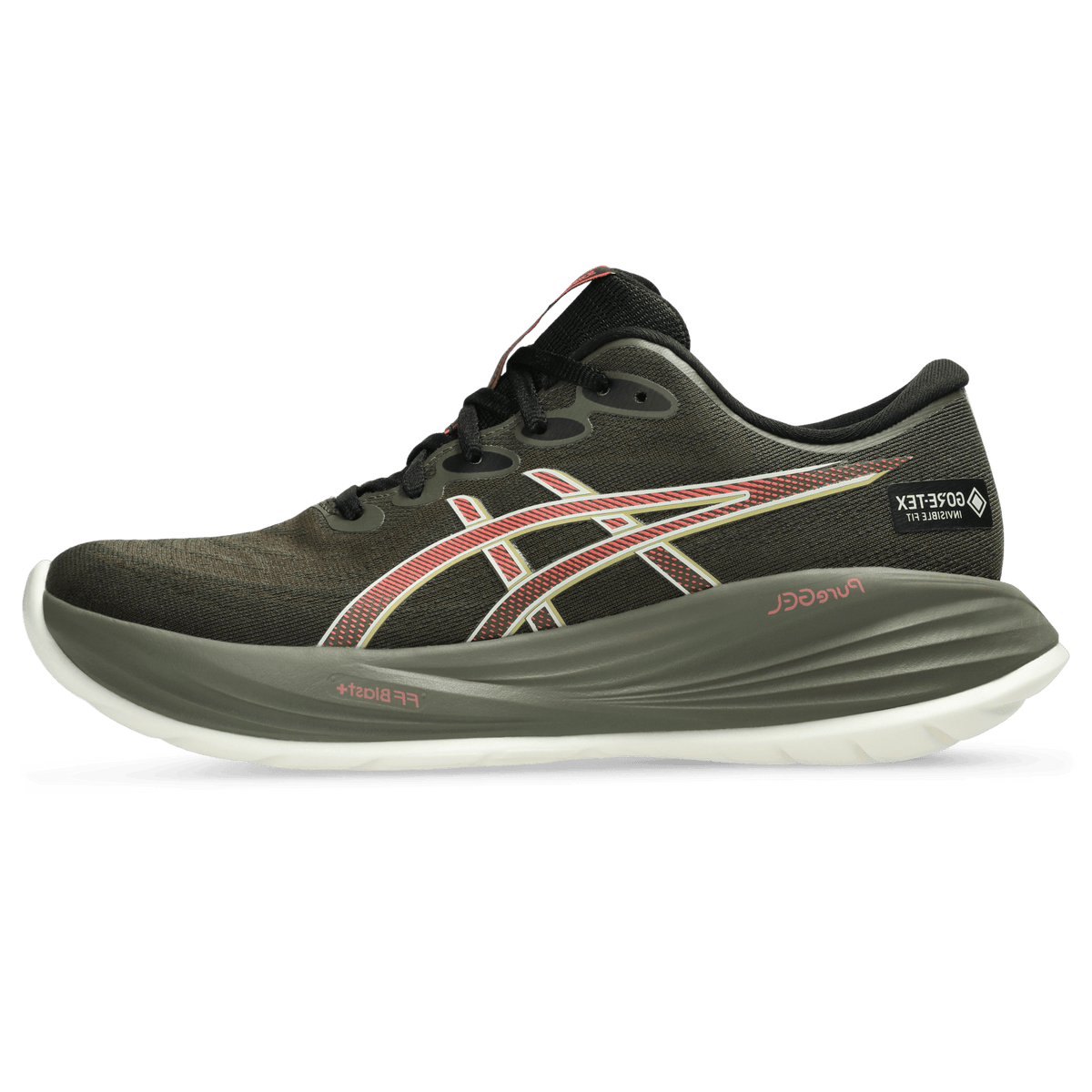 ASICS Gel-Cumulus 27 Gore-Tex Brown Stone Dark Pink Clay (Women's)