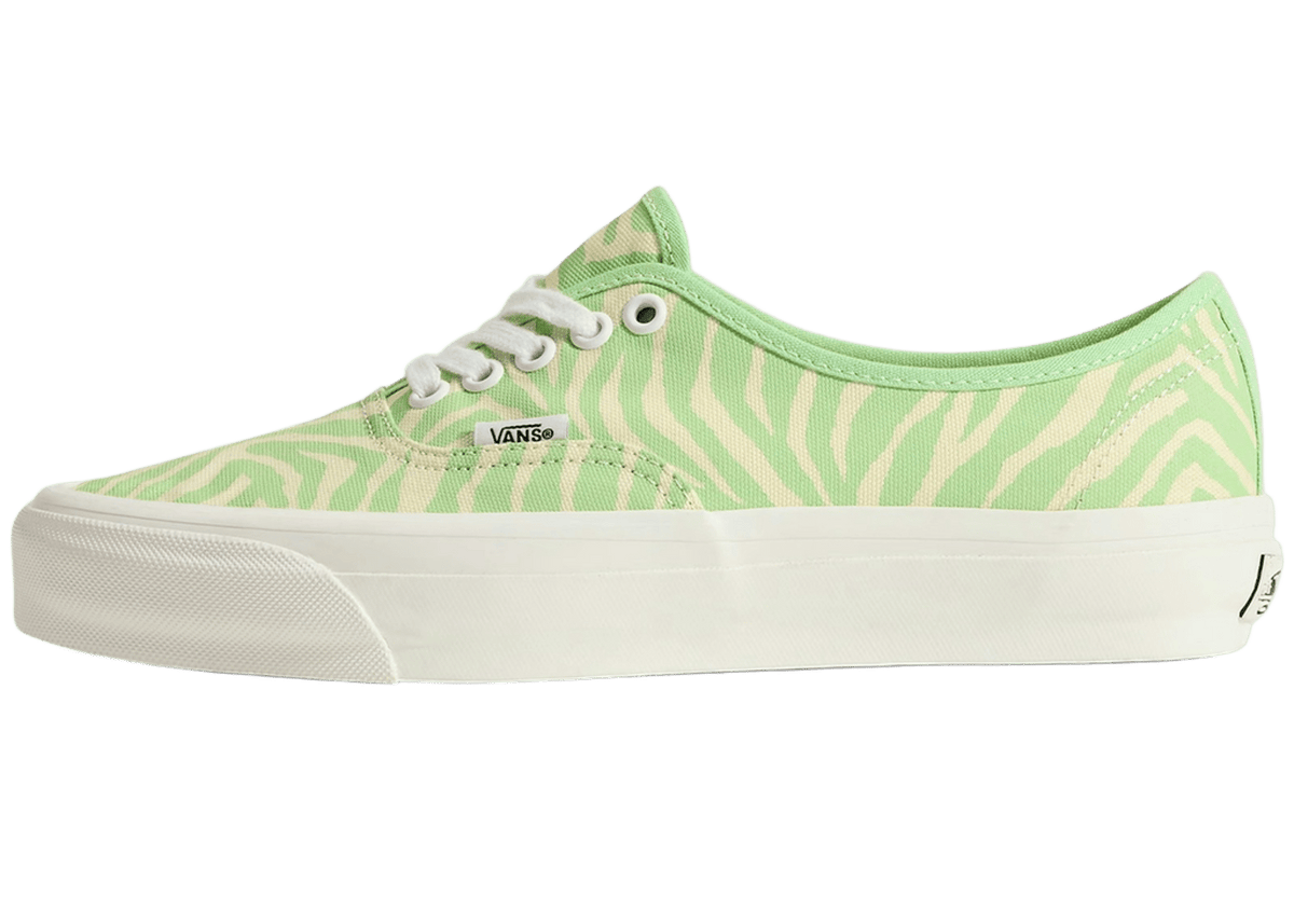 Vans Premium Authentic Zebra Pistachio Green
