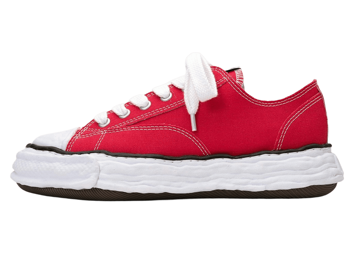 Maison Mihara Yasuhiro Peterson 23 OG Sole Canvas Low Red