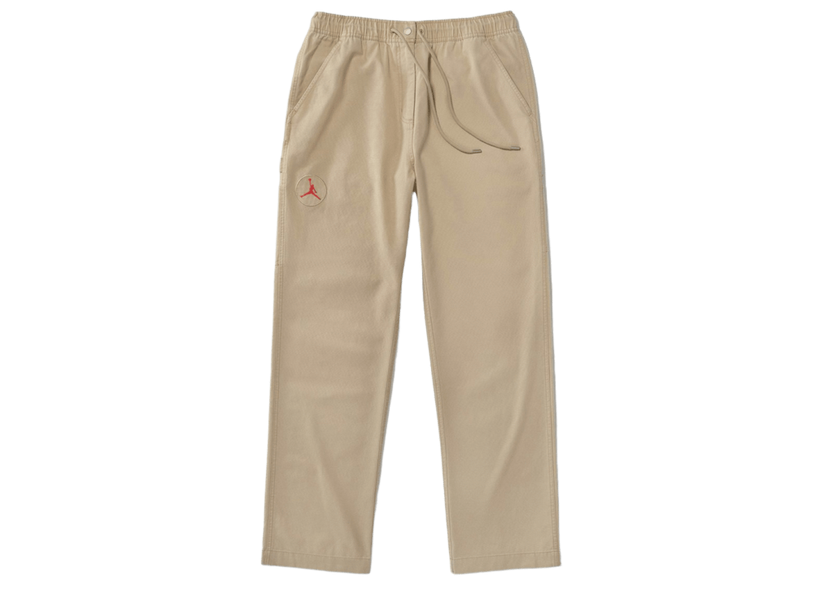 Travis Scott Cactus Jack x Jordan Canvas Pant Desert/Khaki/University Red