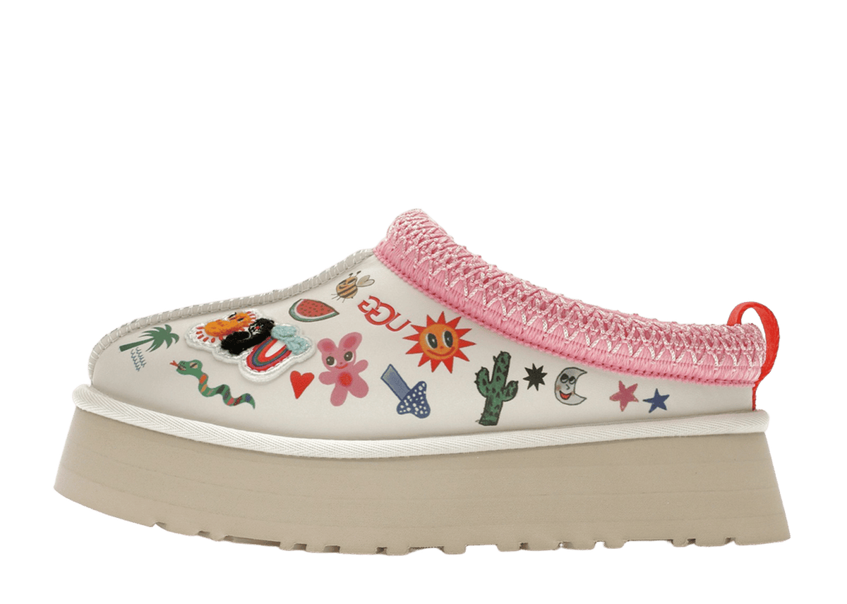 UGG Tazz Slipper Humberto Cruz Pop Sketch (Women's) | 1155751-WHT