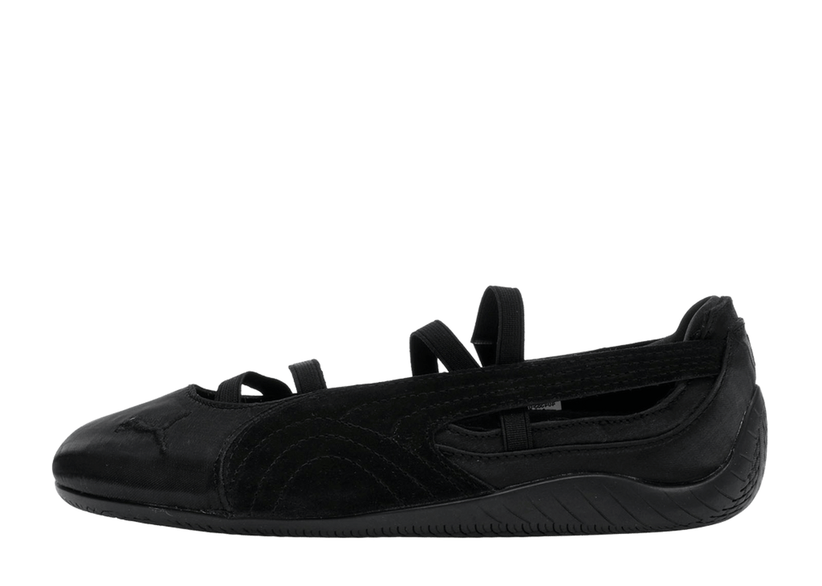 Puma Speedcat Ballet Black Cool Dark Gray Satin (Women's)