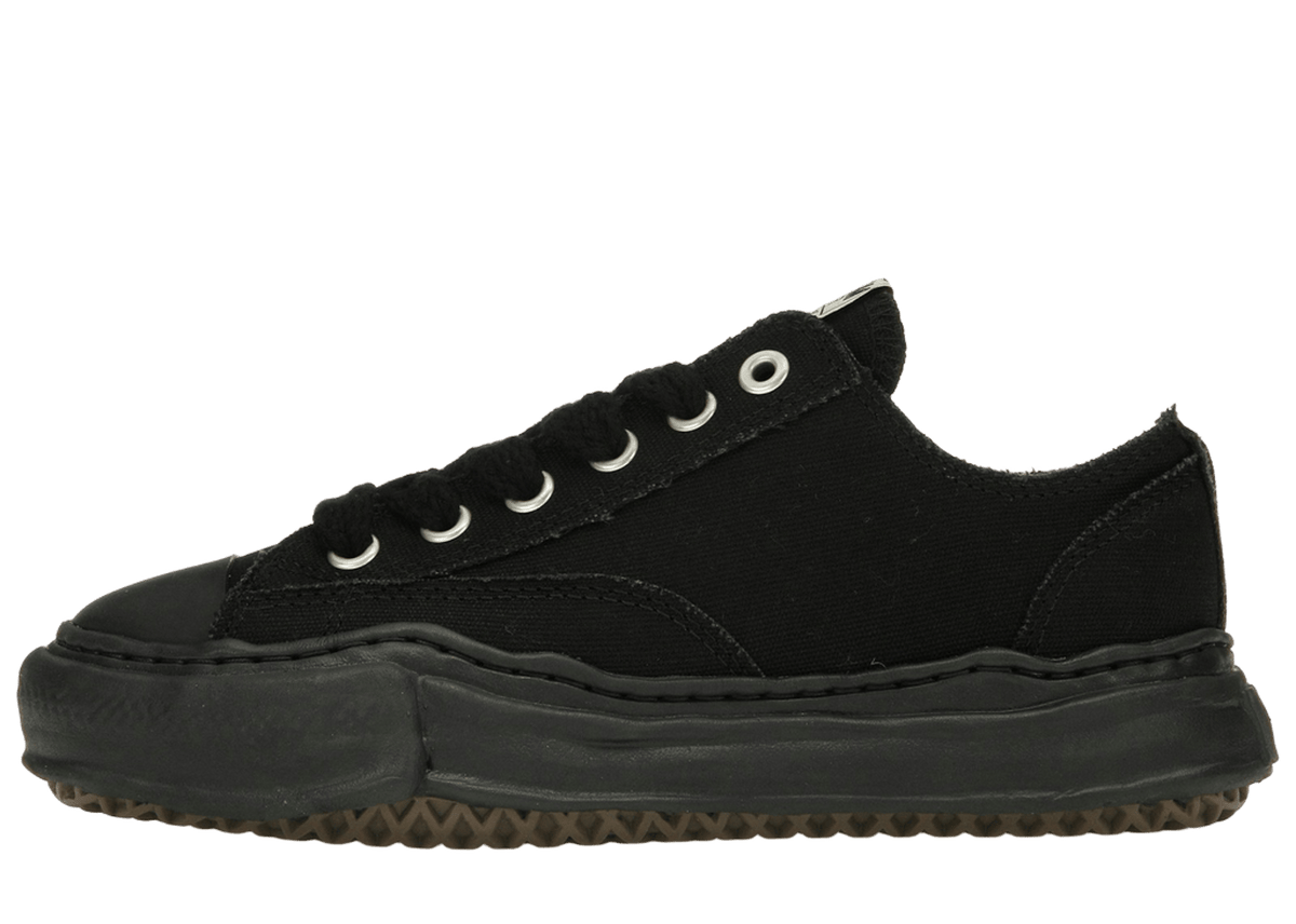 Maison Mihara Yasuhiro Peterson OG Sole Canvas Low Black Black