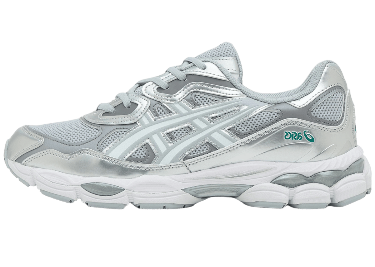 ASICS Gel-NYC Silver Piedmont Grey White Aqua