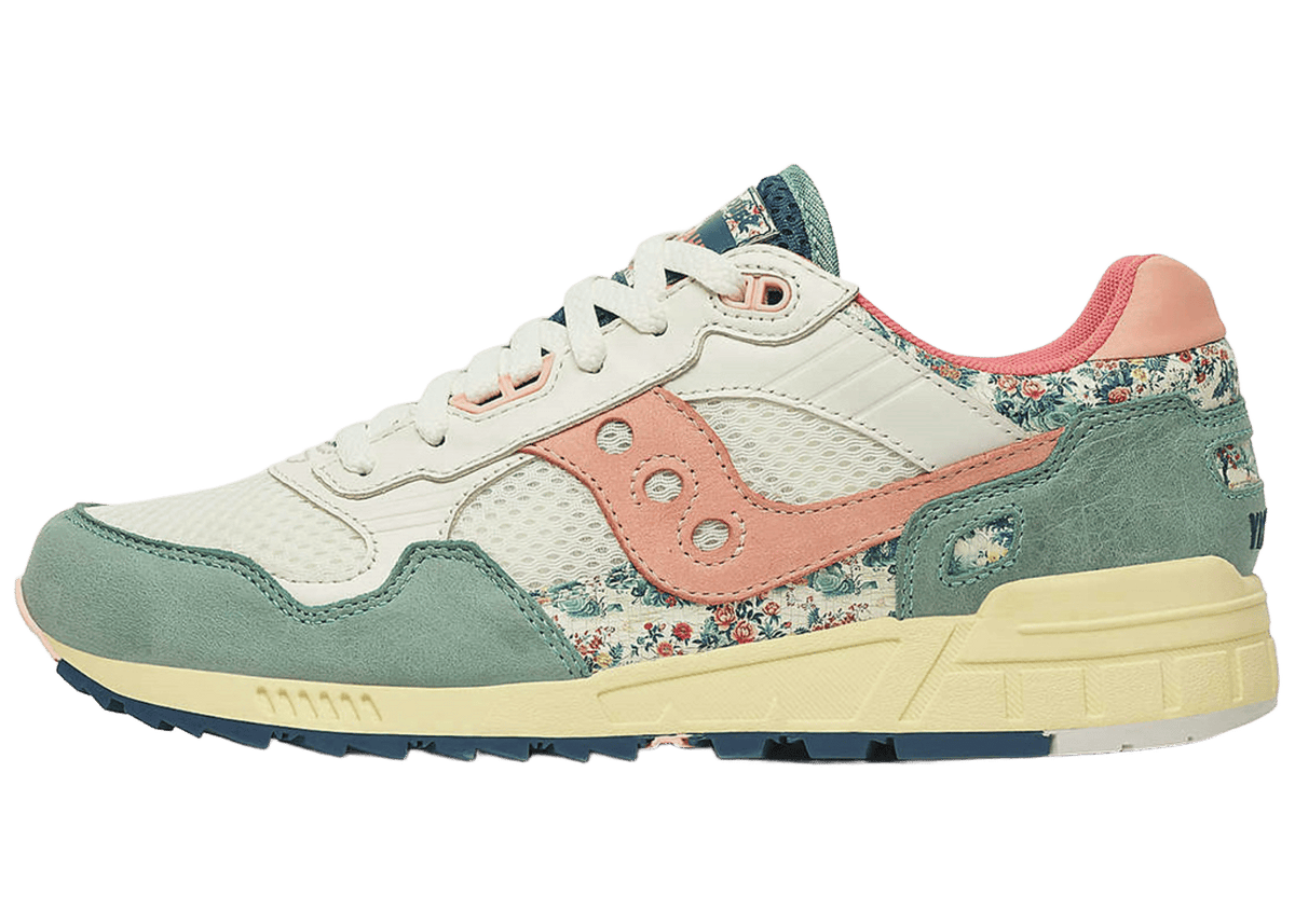Saucony Shadow 5000 Floral Beige Blue | S71015-3