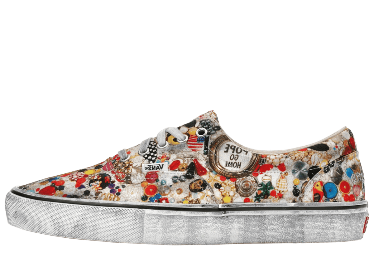 Vans Era Supreme x Mike Kelley White