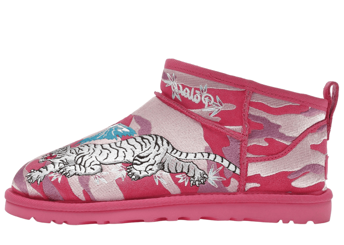 UGG Classic Ultra Mini Boot Palace Pink Camo | 1172071-PKC