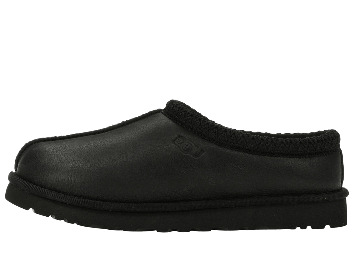 UGG Tasman Leather Slipper Black