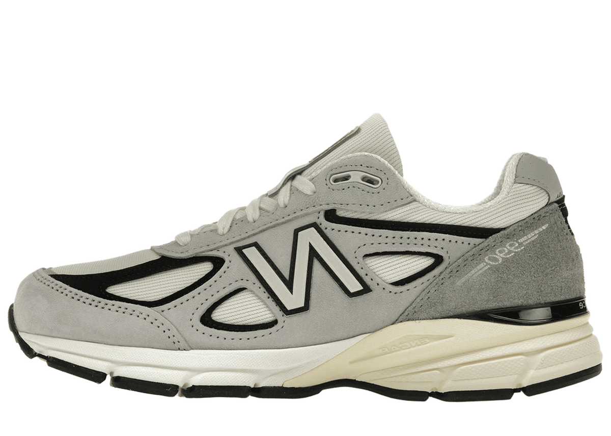 New Balance 990v4 MiUSA Teddy Santis Grey Black Cream