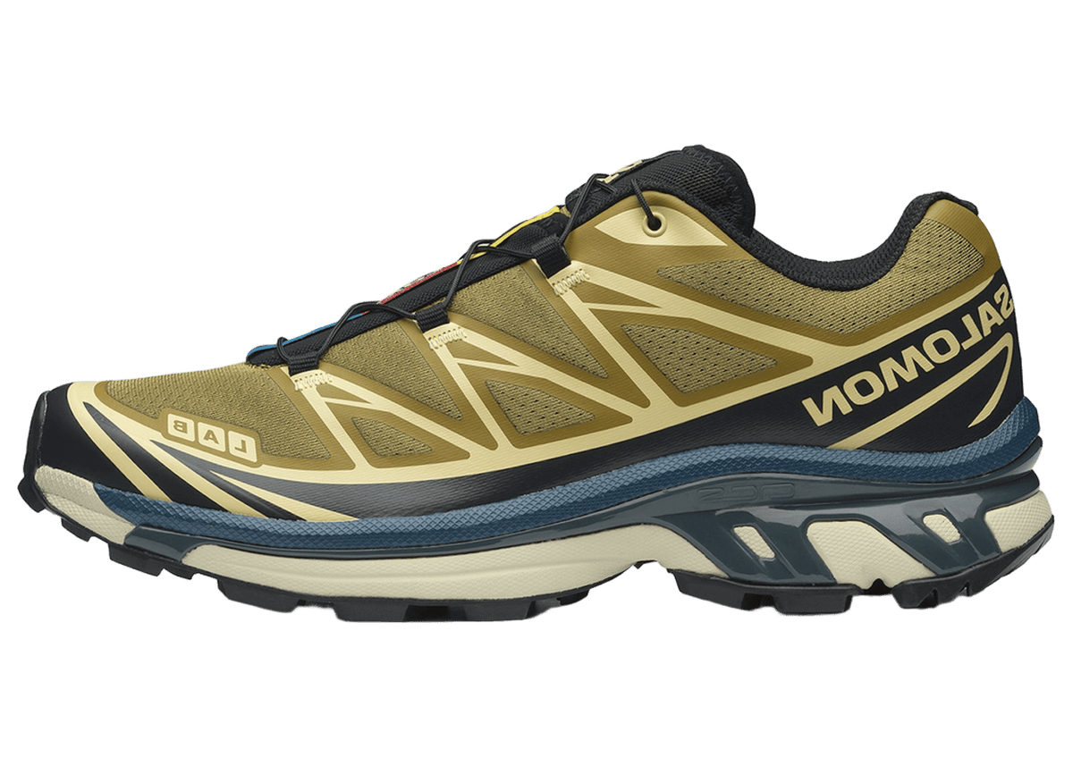 Salomon XT-6 Brilliant Olive Dark Navy