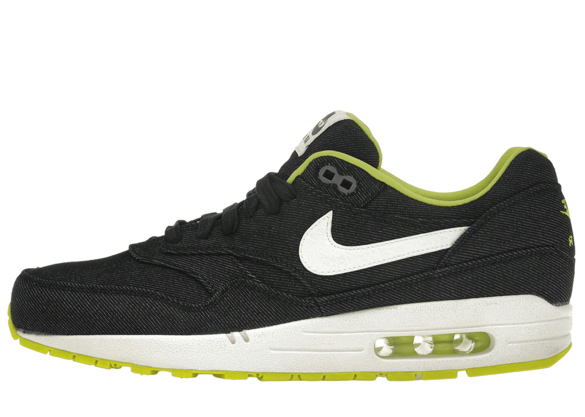Nike Air Max 1 Black Denim Cyber