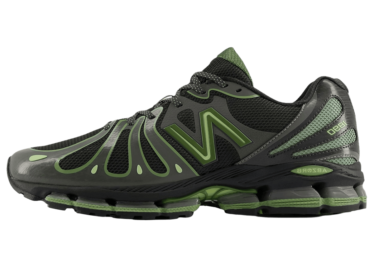 New Balance 1890 Faded Black Utility Green