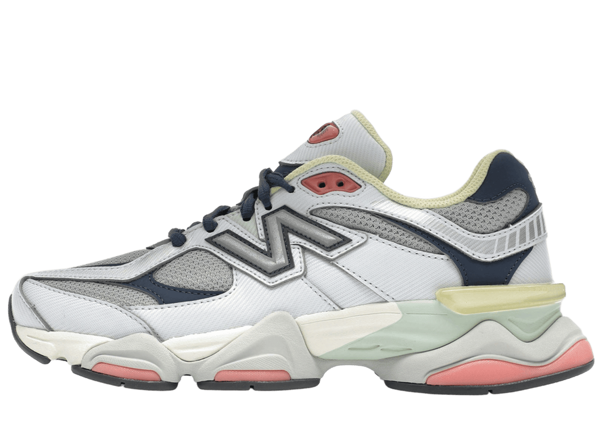 New Balance 9060 Grey Yellow Navy
