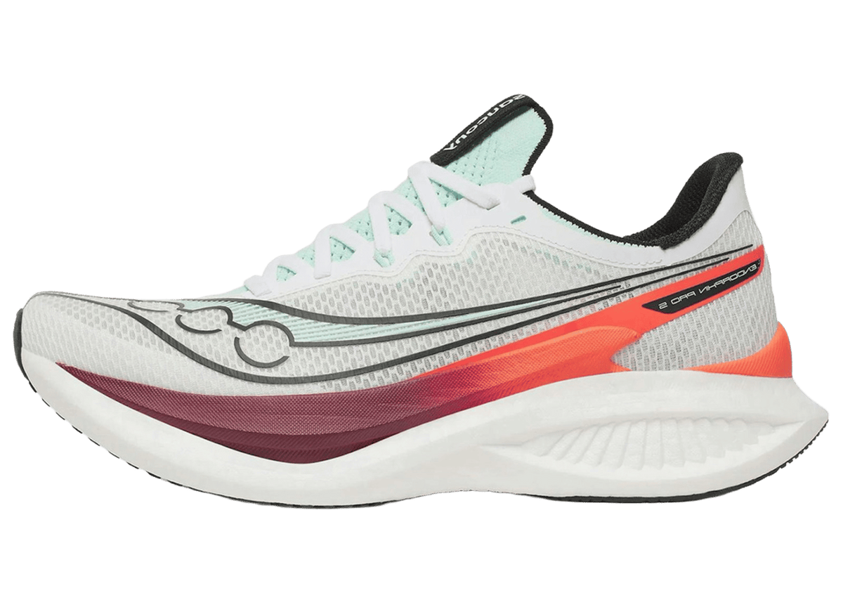 Saucony Endorphin Pro 5 White Crimson