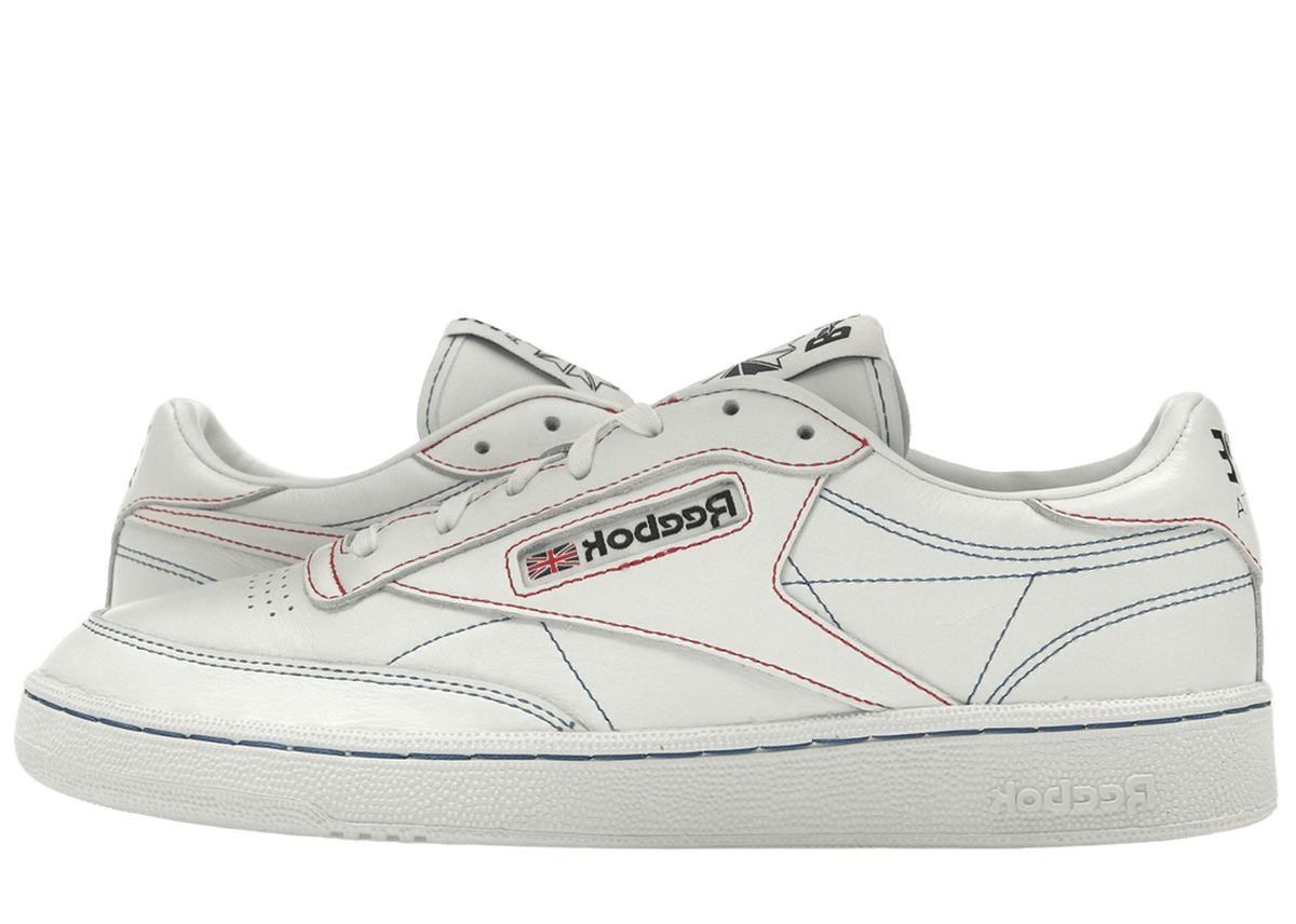 Reebok Club C 85 Bape White Contrast Stitch