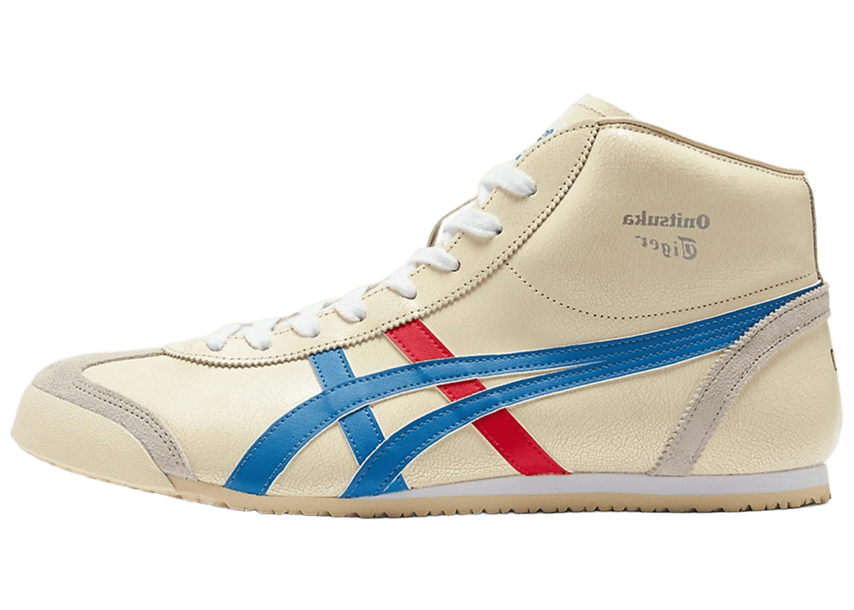 Onitsuka Tiger Mexico Mid Runner White Blue