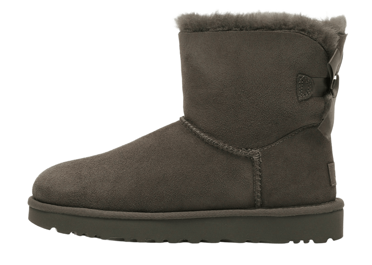 UGG Mini Bailey Bow II Boot Grey (Women's) | 1016501-GREY