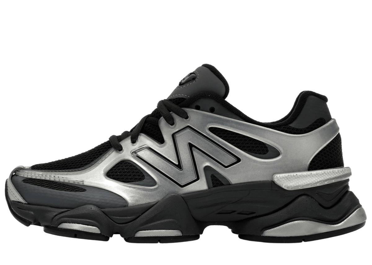 New Balance 9060 X Silver Metallic Black Cement