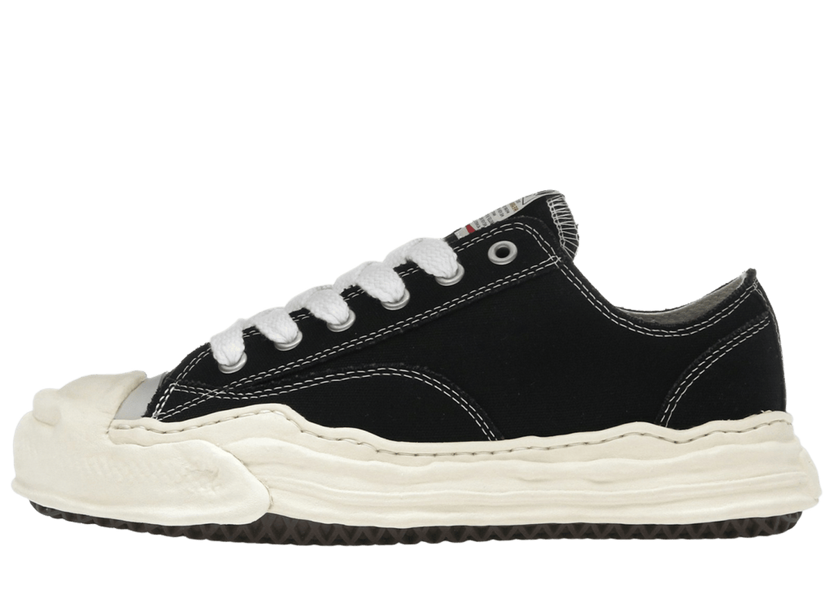 Maison Mihara Yasuhiro Hank Vintage Sole Canvas Low Black