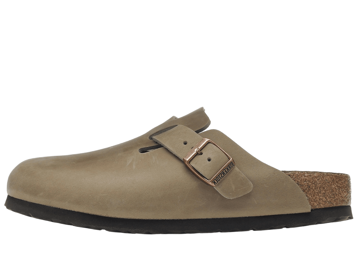 Birkenstock Boston Soft Footbed Oiled Leather Tobacco Brown