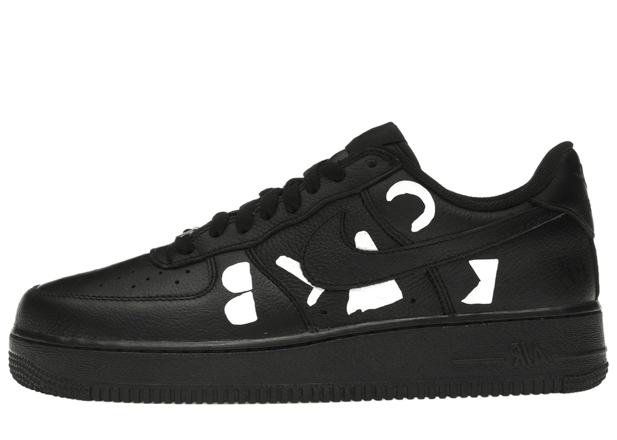 Nike Air Force 1 Low Retro SP BLACK Comme des Garçons Black