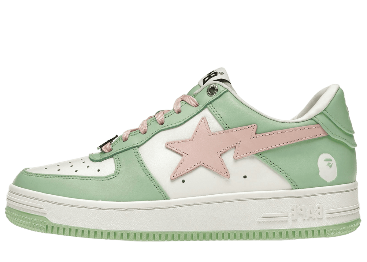 A Bathing Ape Bape Sta Pastel Green