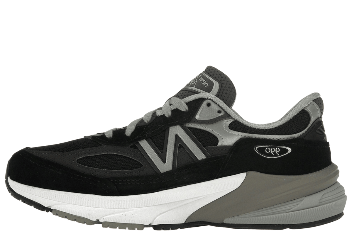 New Balance 990v6 MiUSA Black Grey White (Women's)