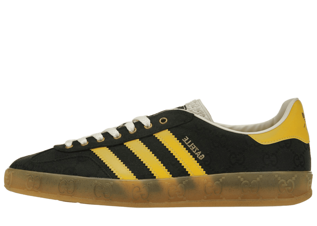 adidas x Gucci Gazelle Black GG Monogram