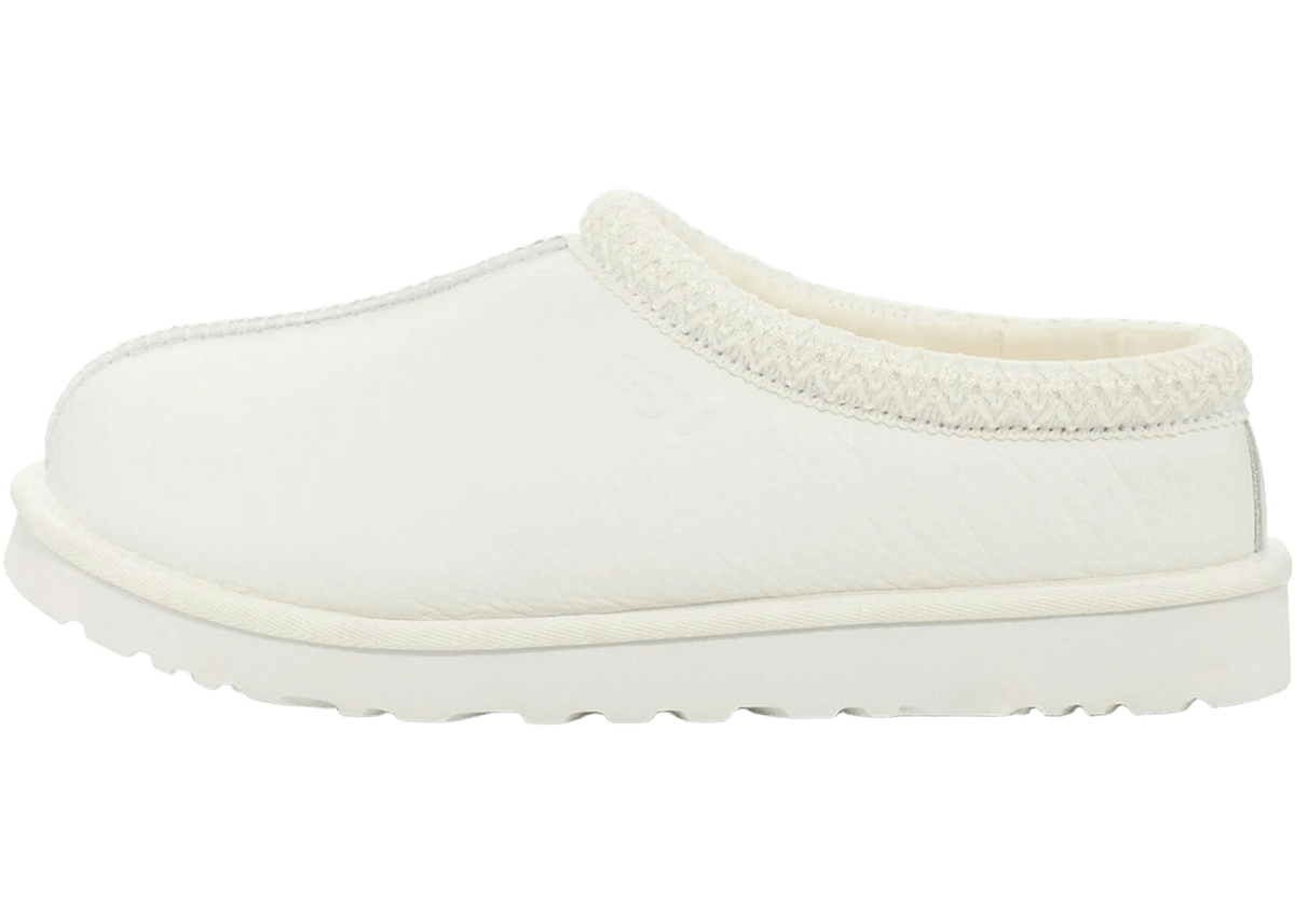 UGG Tasman Leather Slipper White