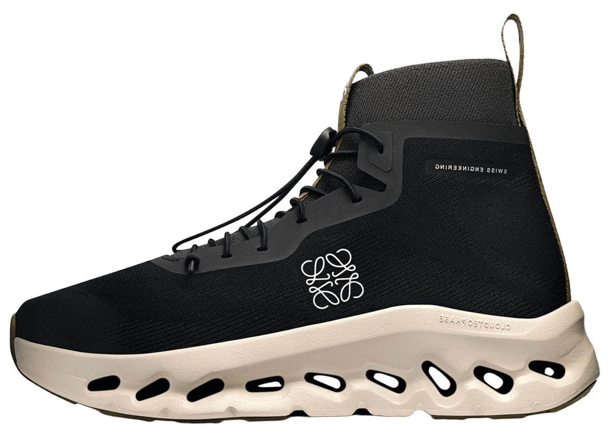 On Running Cloudtilt Hi LOEWE Black Oatmeal Olive (Women's)