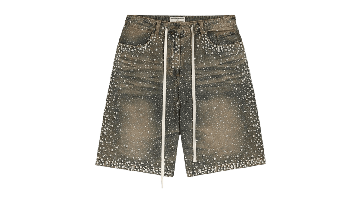 Vale Forever Rainstorm Mid Jorts Mid Wash