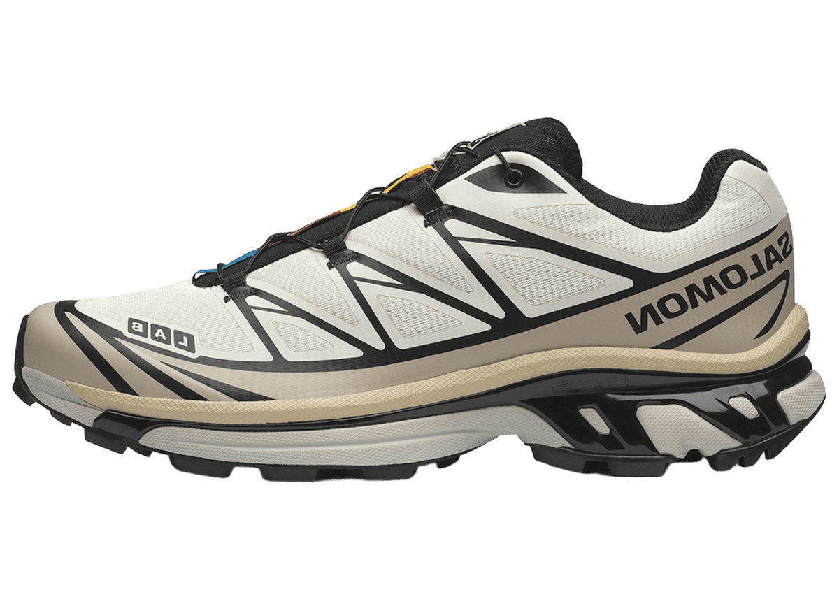 Salomon XT-6 Vanilla Ice Black Silver Cloud