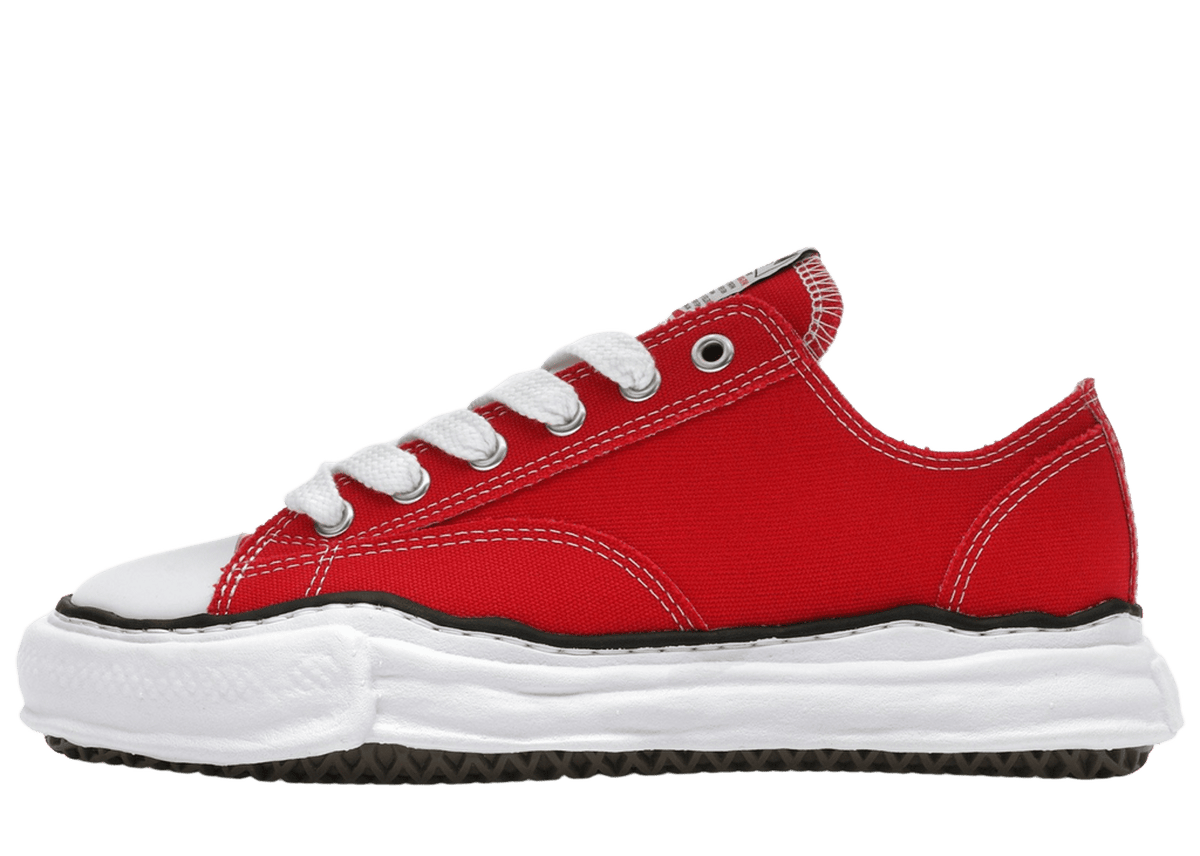 Maison Mihara Yasuhiro Peterson OG Sole Canvas Low Red