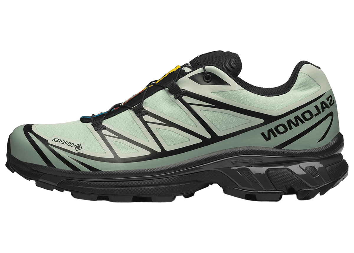 Salomon XT-6 Gore-Tex Sea Foam Green Milieu Black