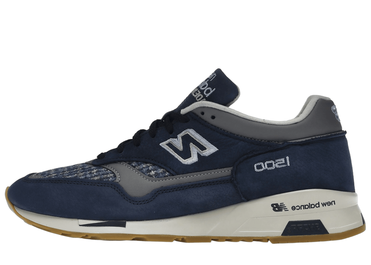 New Balance 1500 MiUK Navy Grey Harris Tweed