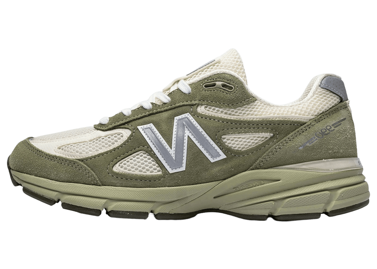 New Balance 990v4 MiUSA Olive Leaf