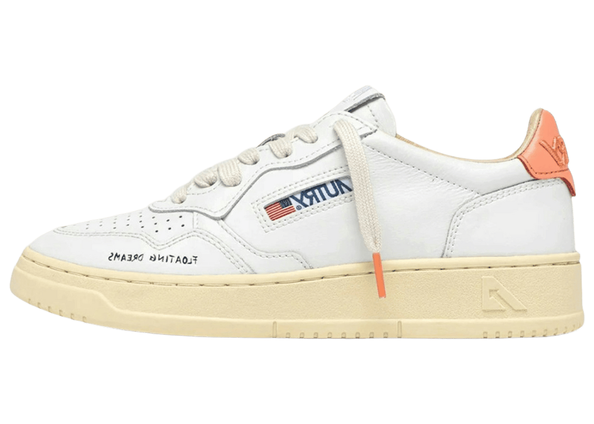 Autry Medalist DL White Peach Pink (Women's)