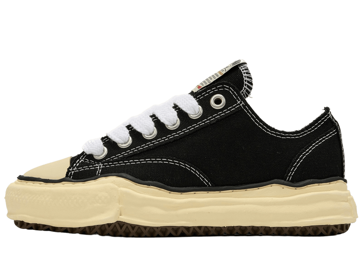 Maison Mihara Yasuhiro Peterson OG Sole Canvas Low Black White