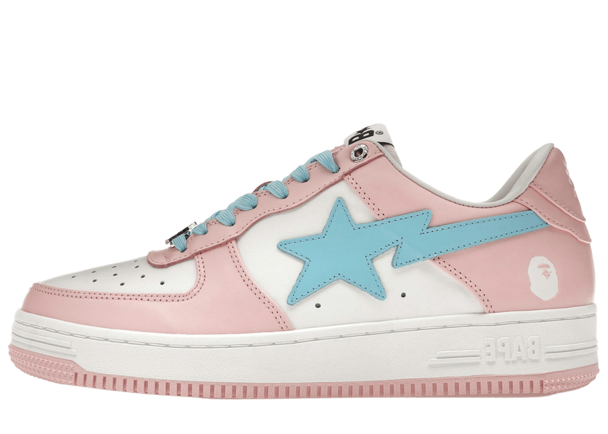A Bathing Ape Bape Sta Pastel Pink