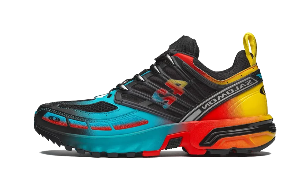 Salomon ACS Pro L'Art de L'Automobile Fiery Red Scuba Blue