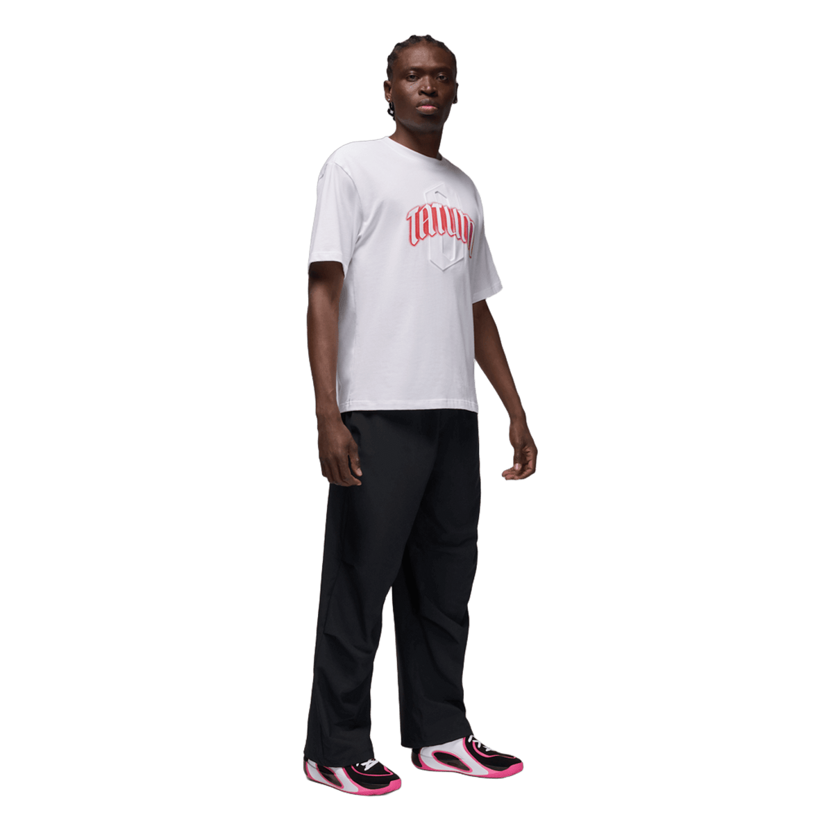 Jordan Tatum 4 Black Pinksicle
