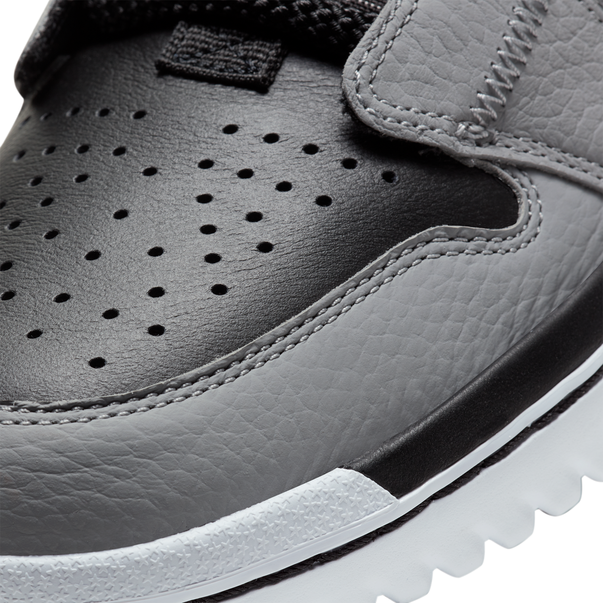Jordan 1 High React Black Particle Grey
