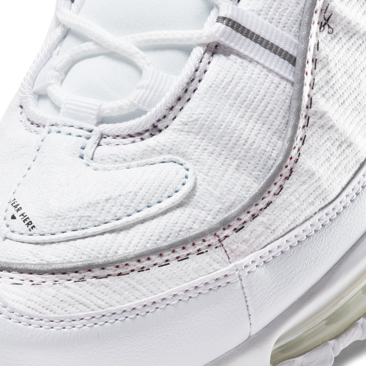 Nike Air Max 98 Cut Away White (Women's) | CJ0634-101